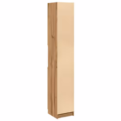 vidaXL Bathroom Cabinet Washroom Storage Cabinet Cupboard Engineered Wood - artisan oak - Additional view 5
