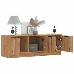 vidaXL TV Cabinet Artisan Oak 102x35x36.5 cm Engineered Wood TV stand