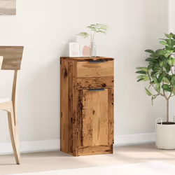 vidaXL Sideboard Old Wood 30x30x70 cm Engineered Wood cabinet cupboard