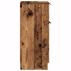 vidaXL Sideboards 2 pcs Old Wood 30x30x70 cm Engineered Wood cabinet cupboard - Additional view 5