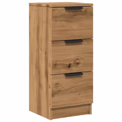 vidaXL Sideboard Telephone Cabinet Nightstand Side Cabinet Engineered Wood - artisan oak, 1 pcs