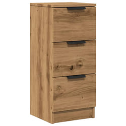 vidaXL Sideboard Telephone Cabinet Nightstand Side Cabinet Engineered Wood - artisan oak, 1 pcs