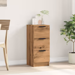 vidaXL Sideboard Telephone Cabinet Nightstand Side Cabinet Engineered Wood - artisan oak, 1 pcs