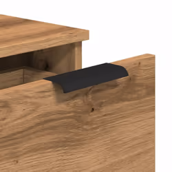 vidaXL Sideboard Telephone Cabinet Nightstand Side Cabinet Engineered Wood - artisan oak, 1 pcs - Additional view 8