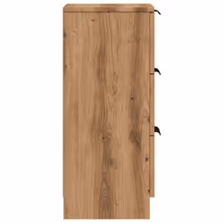 vidaXL Sideboard Telephone Cabinet Nightstand Side Cabinet Engineered Wood - artisan oak, 2 pcs - Additional view 5