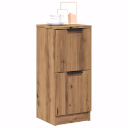vidaXL Sideboards 2 pcs Artisan Oak 30x30x70 cm Engineered Wood cabinet