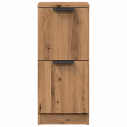vidaXL Sideboards 2 pcs Artisan Oak 30x30x70 cm Engineered Wood cabinet - Additional view 4