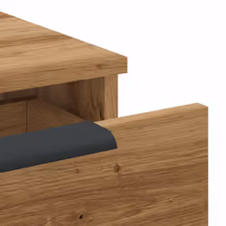 vidaXL Wall Cabinet Floating TV Unit Wall Mount Media Cabinet Engineered Wood - artisan oak - Additional view 6