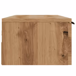 vidaXL Wall Cabinet Floating TV Unit Media Cabinet Storage Engineered Wood - artisan oak - Additional view 4