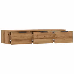 vidaXL Wall Cabinet Floating TV Unit Media Cabinet Storage Engineered Wood - artisan oak - Additional view 6
