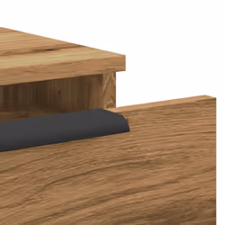 vidaXL Wall Cabinet Floating TV Unit Media Cabinet Storage Engineered Wood - artisan oak - Additional view 7