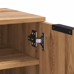 vidaXL Shoe Cabinet Shoe Cupboard Shelf Shoe Rack Shoe Storage Engineered Wood - artisan oak - Additional view 7