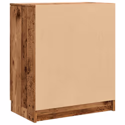 vidaXL Shoe Cabinet Engineered Wood Hall Shoe Holder Cupboard Organiser Shelf - old wood - Additional view 6