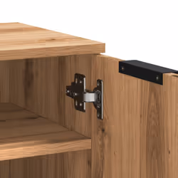 vidaXL Shoe Cabinet Engineered Wood Hall Shoe Holder Cupboard Organiser Shelf - artisan oak - Additional view 7