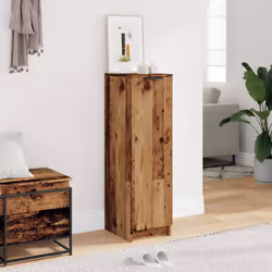 vidaXL Shoe Cabinet Shoe Cupboard Shoe Rack Shelf Old Wood Engineered Wood