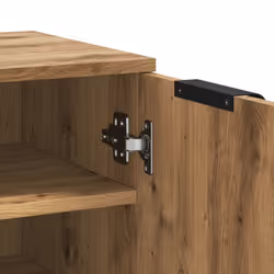 vidaXL Shoe Cabinet Shoe Cupboard Shoe Rack Shelf Artisan Oak Engineered Wood - Additional view 7