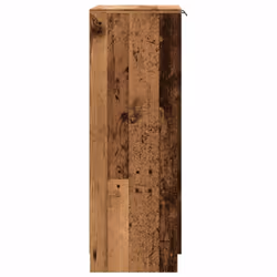 vidaXL Shoe Cabinet Shoe Cupboard Shoe Rack Shelf Old Wood Engineered Wood - Additional view 5