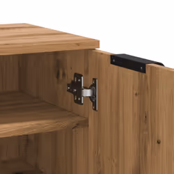 vidaXL Shoe Cabinet Shoe Cupboard Shoe Rack Shelf Artisian Oak Engineered Wood - Additional view 7