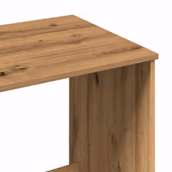 vidaXL Desk Artisan Oak 100x50x75 cm Engineered Wood office desk - Additional view 8
