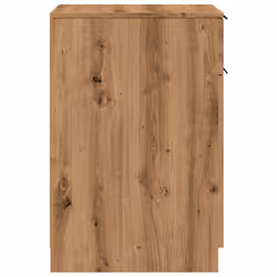 vidaXL Desk Cabinet Desk Cupboard Home Office Storage Cabinet Engineered Wood - artisan oak - Additional view 5