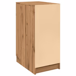 vidaXL Desk Cabinet Desk Cupboard Home Office Storage Cabinet Engineered Wood - artisan oak - Additional view 6