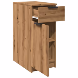 vidaXL Desk Cabinet Desk Cupboard Home Office Storage Cabinet Engineered Wood - artisan oak - Additional view 7