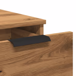 vidaXL Desk Cabinet Desk Cupboard Home Office Storage Cabinet Engineered Wood - artisan oak - Additional view 8