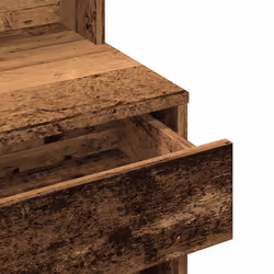 vidaXL Dressing Table with Mirror Bedroom Makeup Vanity Desk Cosmetic Table - old wood - Additional view 7
