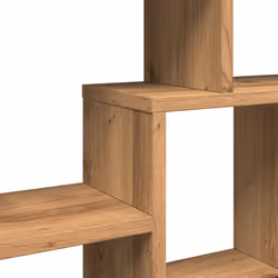 vidaXL Wall Shelf Home Living Room Hanging Rack Floating Shelf Engineered Wood - artisan oak - Additional view 6