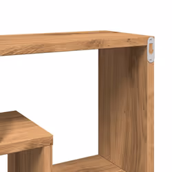 vidaXL Wall Shelf Home Living Room Hanging Rack Floating Shelf Engineered Wood - artisan oak - Additional view 7