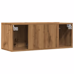 vidaXL TV Cabinet Entertainment Centre Media TV Unit TV Stand Engineered Wood - artisan oak, 2 pcs/ 80 cm - Additional view 6