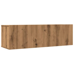 vidaXL TV Cabinet Entertainment Centre Media TV Unit TV Stand Engineered Wood - artisan oak, 2 pcs