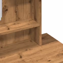vidaXL Dressing Table with LED Vanity Table Makeup Vanity Desk Cosmetic Table - artisan oak - Additional view 10