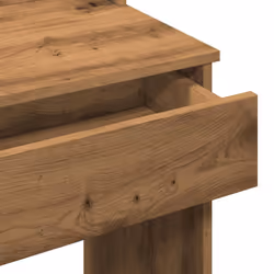 vidaXL Dressing Table with LED Lights Cosmetic Table Makeup Desk - artisan oak - Additional view 10