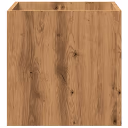 vidaXL Planter Box Artisan Oak 40x40x40 cm Engineered Wood flower box - Additional view 4