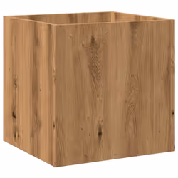 vidaXL Planter Box Artisan Oak 40x40x40 cm Engineered Wood flower box - Additional view 5