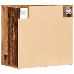 vidaXL Shoe Cabinet Hallway Wall Mounted Shoe Storage Rack Shelf Cupboard - old wood, 1 pcs - Additional view 5