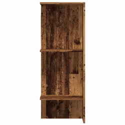 vidaXL Hallway Cabinet Wall Mounted Cabinet Hall Shelving Engineered Wood - old wood - Additional view 5