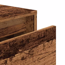 vidaXL Box Drawer Hall Tool Box Chest Organiser Storage Case Engineered Wood - old wood - Additional view 7