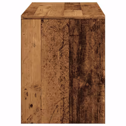 vidaXL Dressing Stool Engineered Wood Home Stool Dressing Table Multi Colours - old wood - Additional view 4