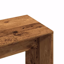vidaXL Dressing Stool Engineered Wood Home Stool Dressing Table Multi Colours - old wood - Additional view 6