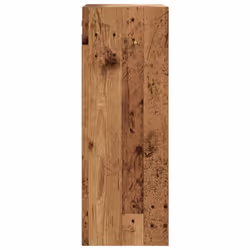 vidaXL Hanging Wall Cabinet Old Wood 69.5x32.5x90 cm cabinet side cabinet - Additional view 4