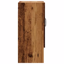 vidaXL Wall Cabinet Hanging Storage Cabinet Wall Cupboard Engineered Wood - old wood - Additional view 4