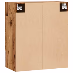 vidaXL Wall Cabinet Hanging Storage Cabinet Wall Cupboard Engineered Wood - old wood - Additional view 5