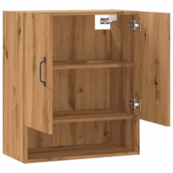 vidaXL Wall Cabinet Hanging Storage Cabinet Wall Cupboard Engineered Wood - artisan oak - Additional view 6