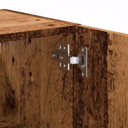 vidaXL Wall Cabinet Floating TV Unit Wall Mounted Cabinet Engineered Wood - old wood - Additional view 7
