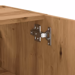 vidaXL Wall Cabinet Floating TV Unit Wall Mounted Cabinet Engineered Wood - artisan oak - Additional view 7