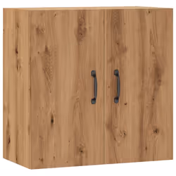 vidaXL Wall Cabinet Hanging Storage Cabinet Wall Cupboard Engineered Wood - artisan oak