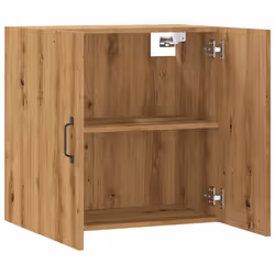 vidaXL Wall Cabinet Hanging Storage Cabinet Wall Cupboard Engineered Wood - artisan oak - Additional view 4