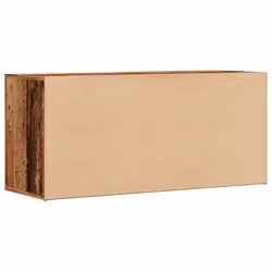 vidaXL Shoe Rack Hallway Shoe Storage Cupboard Shoe Cabinet Engineered Wood - old wood - Additional view 5